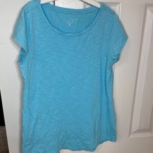 Lilly Pulitzer Aqua Short Sleeve Tee